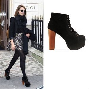 Jeffery Campbell suede Litas